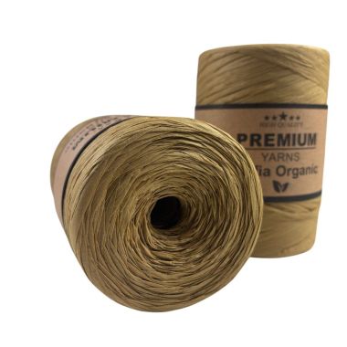 Рафия Premium Yarns Raffia Organic цвет льна (20)