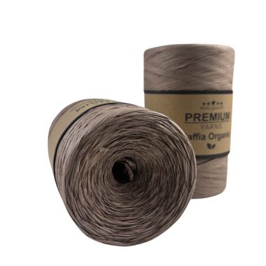 Рафия Premium Yarns Raffia Organic тауп (18)