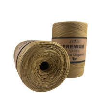 Raffia Premium Yarns Raffia Organic cookie color (03)