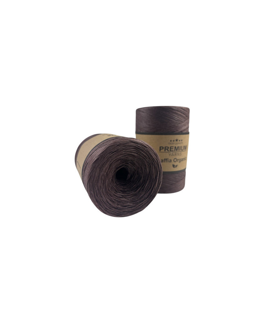 Raffia Premium Yarns Raffia Organic chocolate (18) Raffia Premium Yarns Raffia Organic chocolate (18)