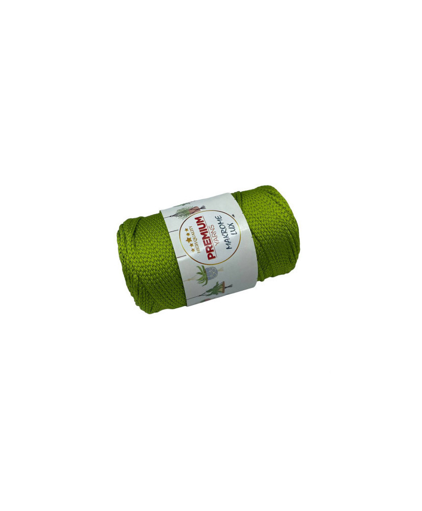 Polypropylene cord Macrame Lux, apple (809) Polypropylene cord Macrame Lux, apple (809)