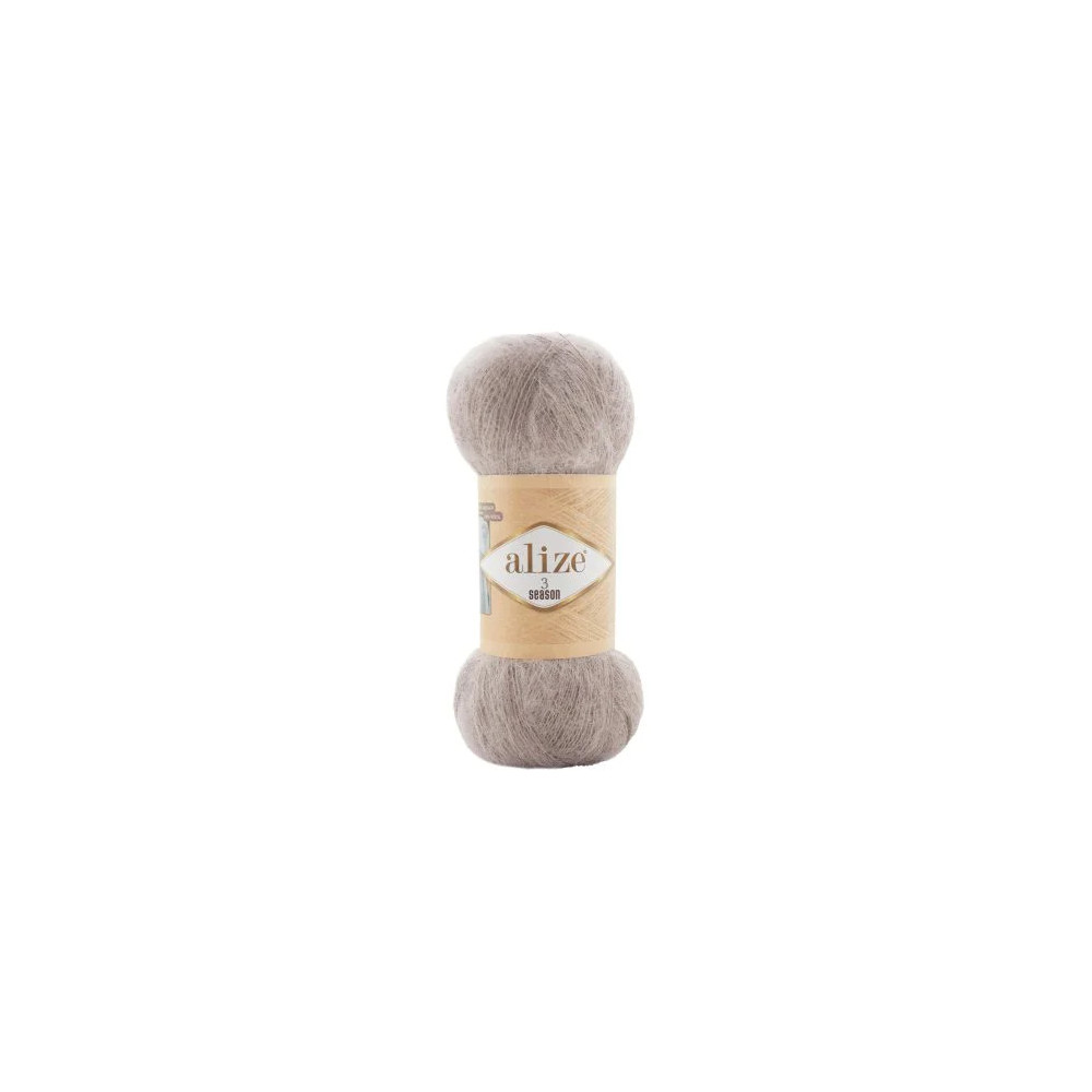 Пряжа Alize 3 Seasons кофе с молоком (541) Пряжа Alize 3 Seasons кофе с молоком (541)