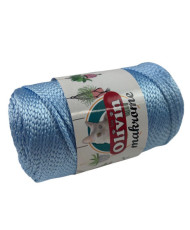 Polypropylene cord Macrame Lux, blue (826)