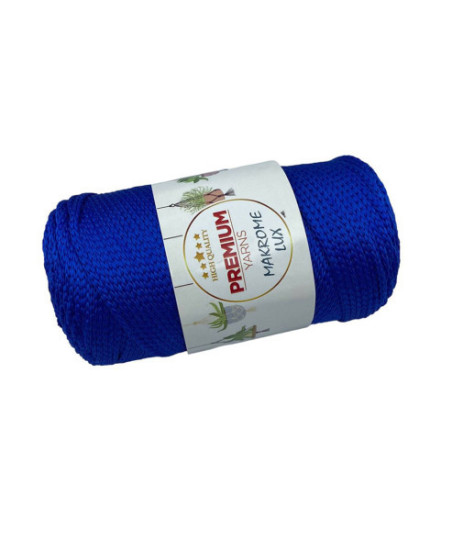 Polypropylene cord Macrame Lux, electric color (829)