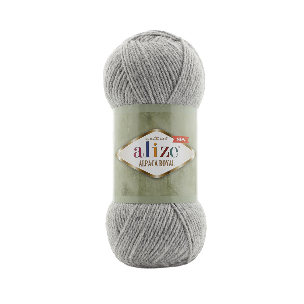 Пряжа Alize Alpaca Royal New сірий (21) Пряжа Alize Alpaca Royal New сірий (21)