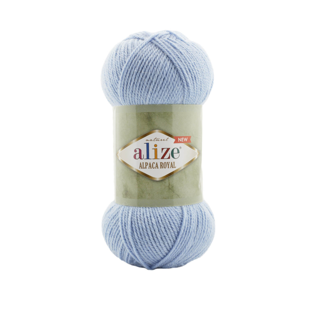 Пряжа Alize Alpaca Royal New голубая луна (356) Пряжа Alize Alpaca Royal New голубая луна (356)
