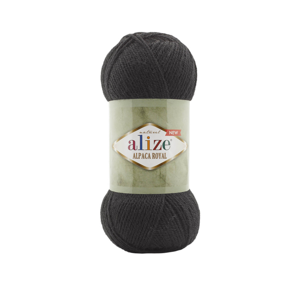 Пряжа Alize Alpaca Royal New черный (60) Пряжа Alize Alpaca Royal New черный (60)