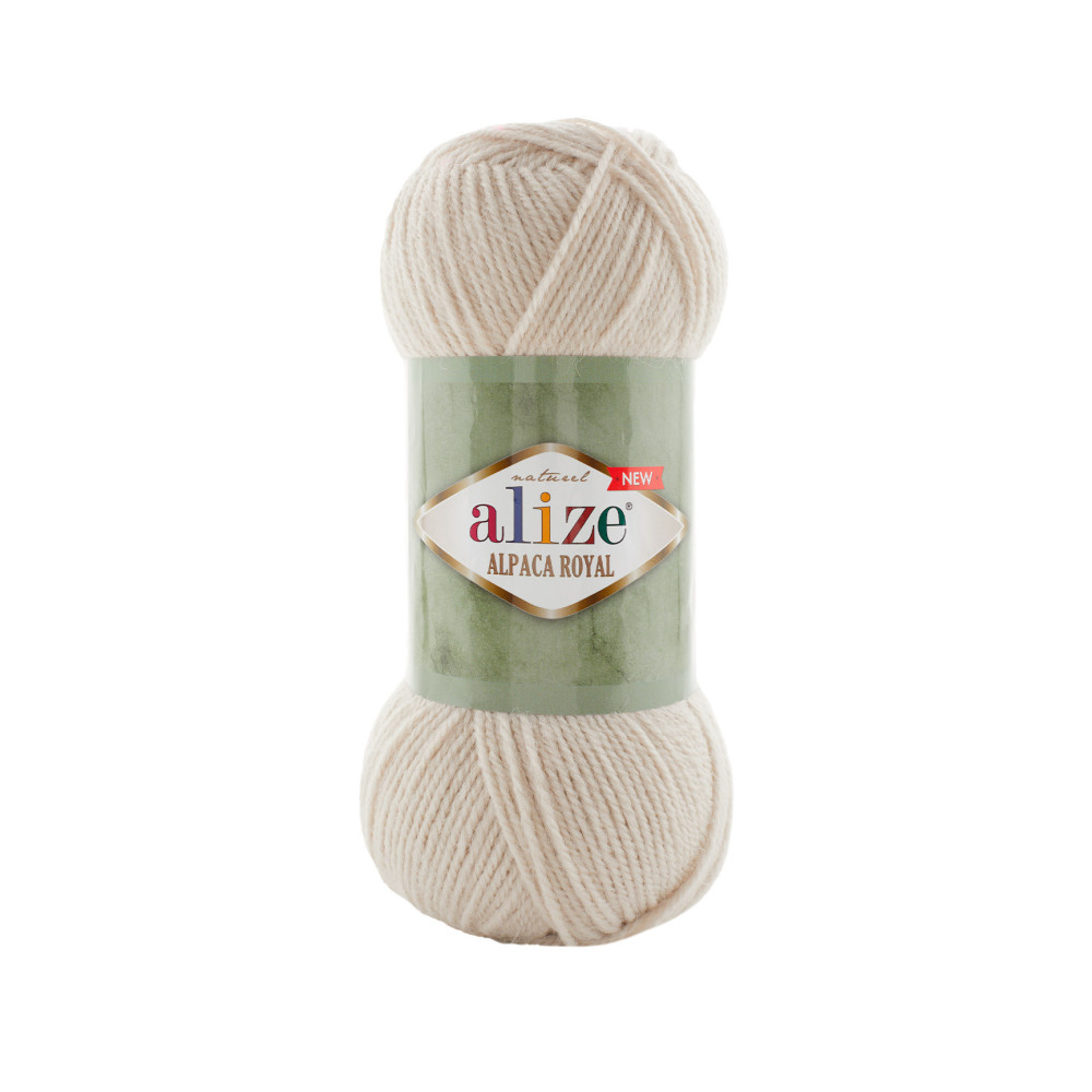Пряжа Alize Alpaca Royal New світлий тауп (599)