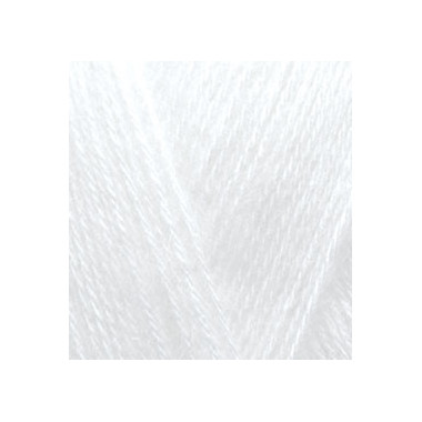 Yarn Alize Angora Gold white (55)