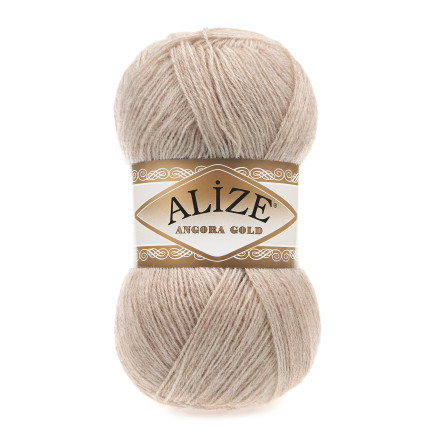 Пряжа Alize Angora Gold кофе с молоком (543)
