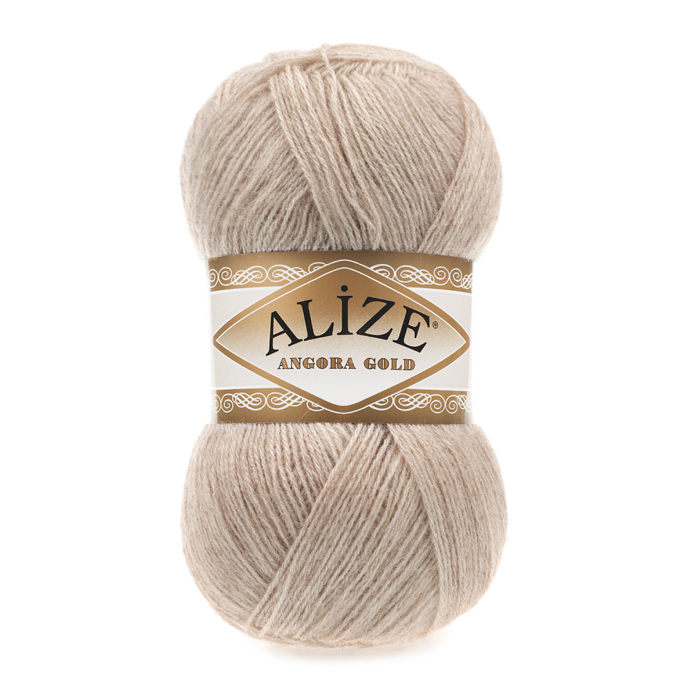 Пряжа Alize Angora Gold кофе с молоком (543)