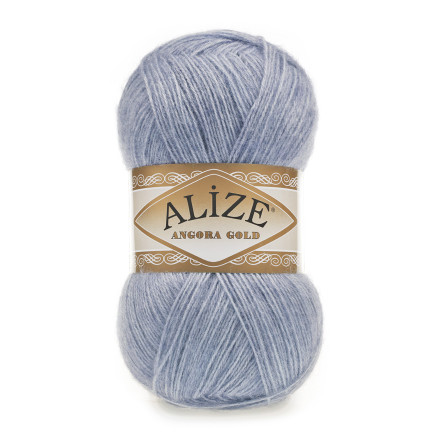 Yarn Alize Angora Gold light denim melange (221)