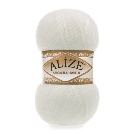 Пряжа Alize Angora Gold легкий крем (62)