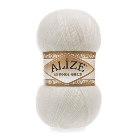 Пряжа Alize Angora Gold жемчужный (450)