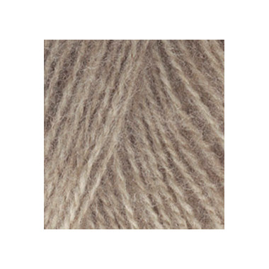Пряжа Alize Angora Real 40 бежевый меланж (152)