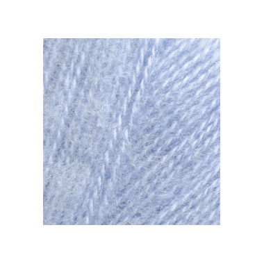 Пряжа Alize Angora Real 40 голубой (40)