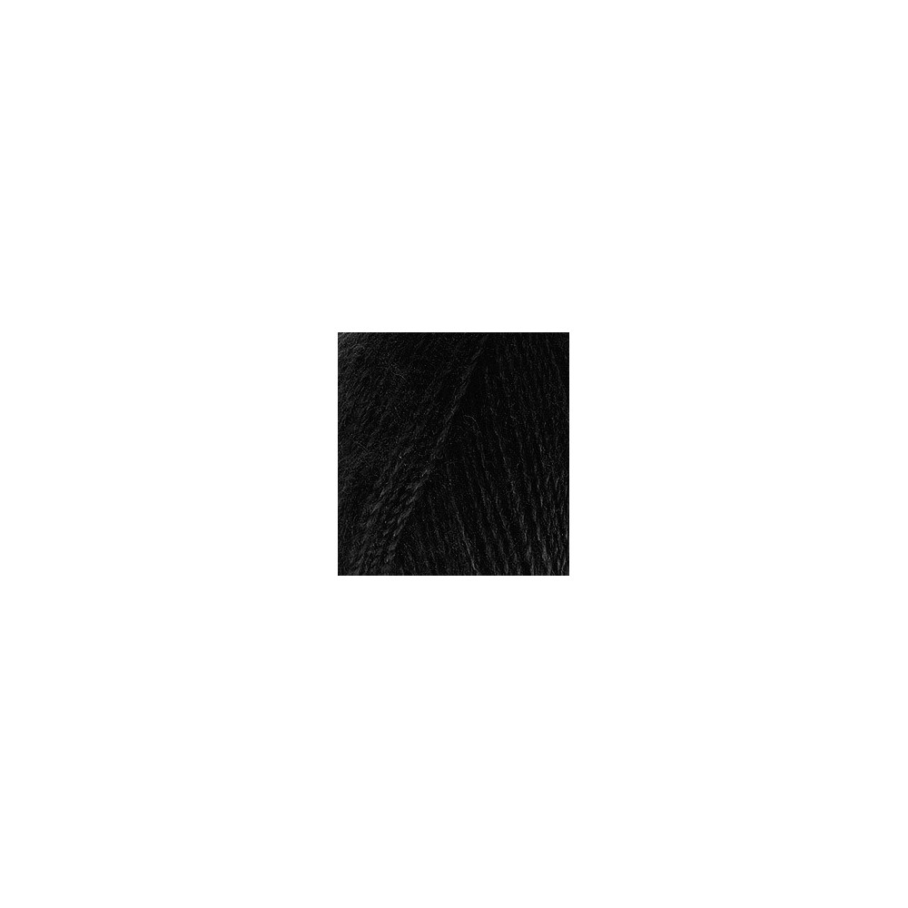 Yarn Alize Angora Real 40 black (60)