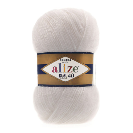 Пряжа Alize Angora Real 40 светлый тауп (599)