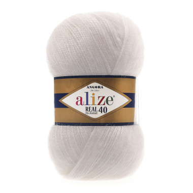 Пряжа Alize Angora Real 40 светлый тауп (599)