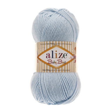Yarn Alize Baby Best soft blue (183)