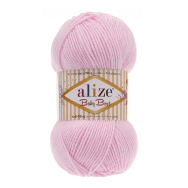 Yarn Alize Baby Best soft pink (185)