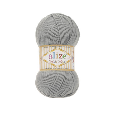 Yarn Alize Baby Best gray (344)