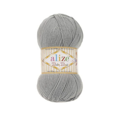 Yarn Alize Baby Best gray (344)