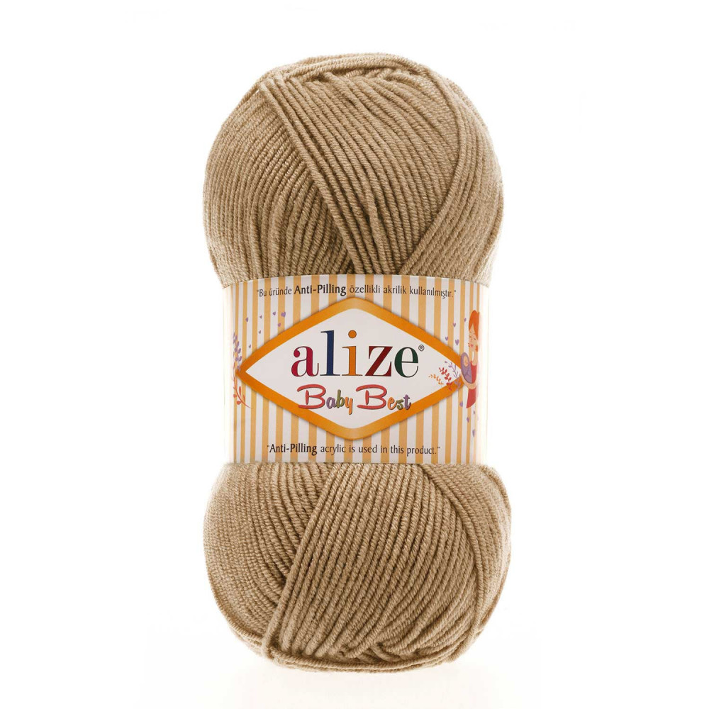 Пряжа Alize Baby Best карамель (368) Пряжа Alize Baby Best карамель (368)