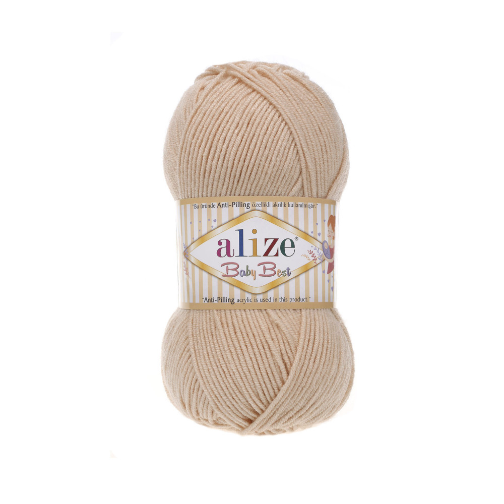 Пряжа Alize Baby Best пудровый (382) Пряжа Alize Baby Best пудровый (382)