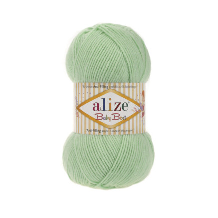 Yarn Alize Baby Best light green (41)