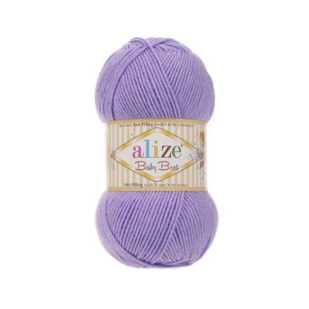 Yarn Alize Baby Best lavender (43)