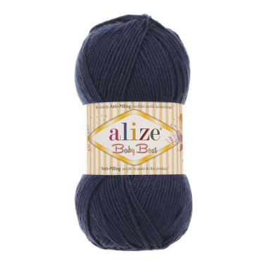 Yarn Alize Baby Best dark blue (58)