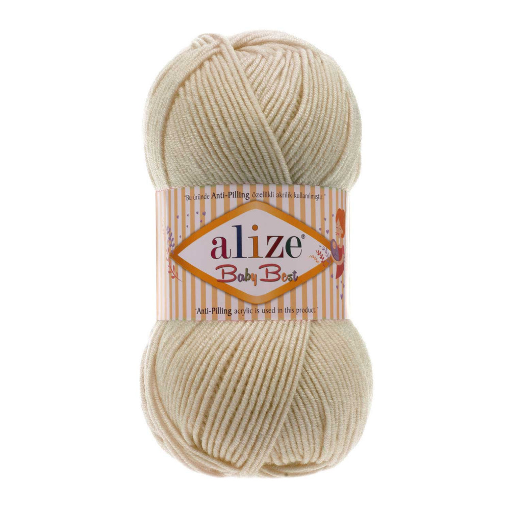 Yarn Alize Baby Best ivory (599) Yarn Alize Baby Best ivory (599)
