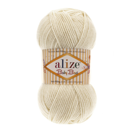 Yarn Alize Baby Best cream (62)