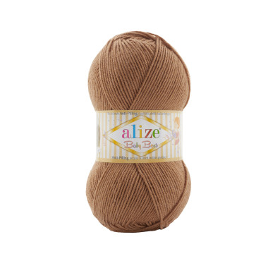 Yarn Alize Baby Best dark beige (824)