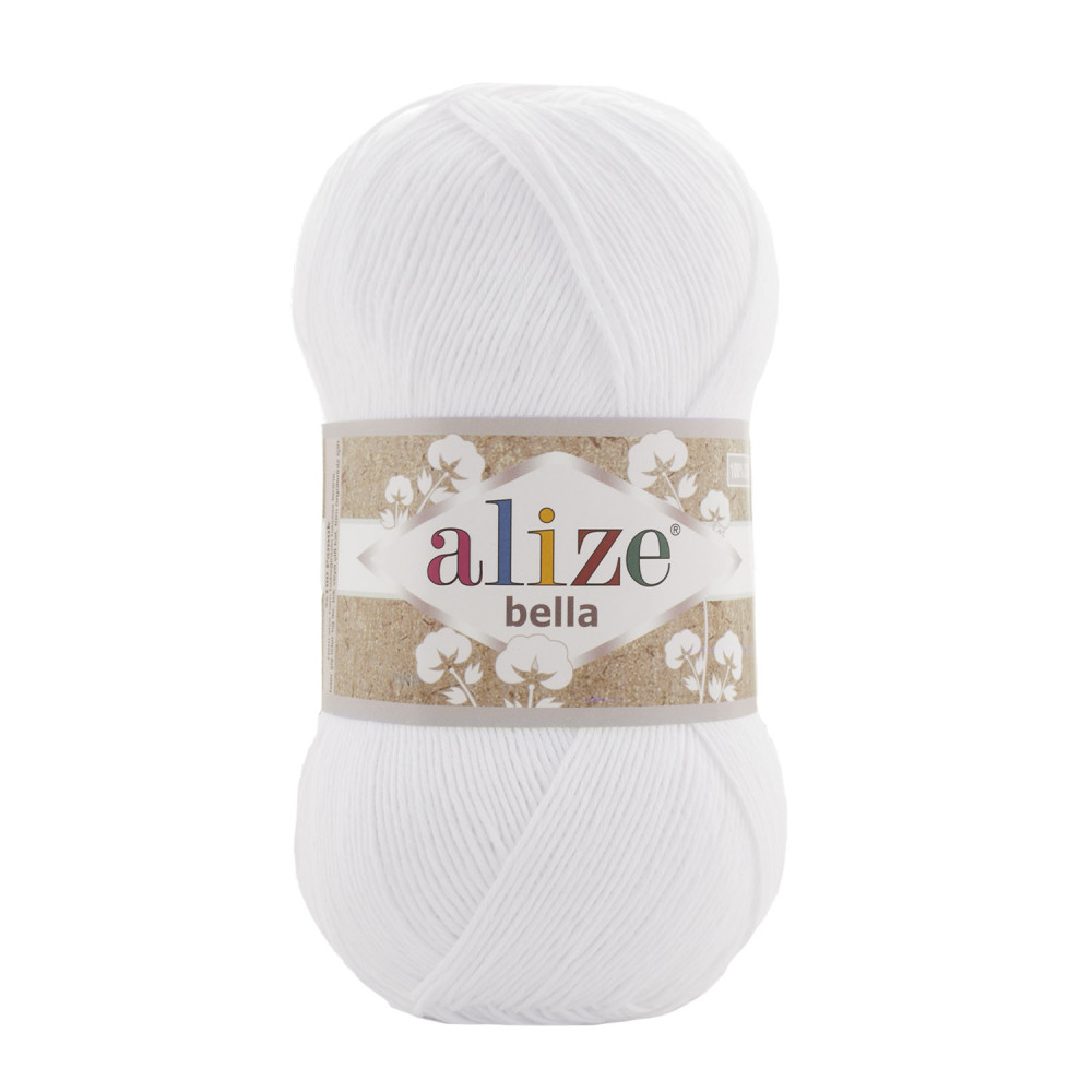 Yarn Alize Bella white (55) Yarn Alize Bella white (55)