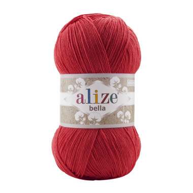 Пряжа Alize Bella красный (56)