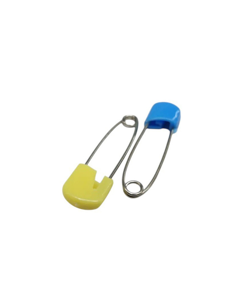 Safety pin yellow 4 cm