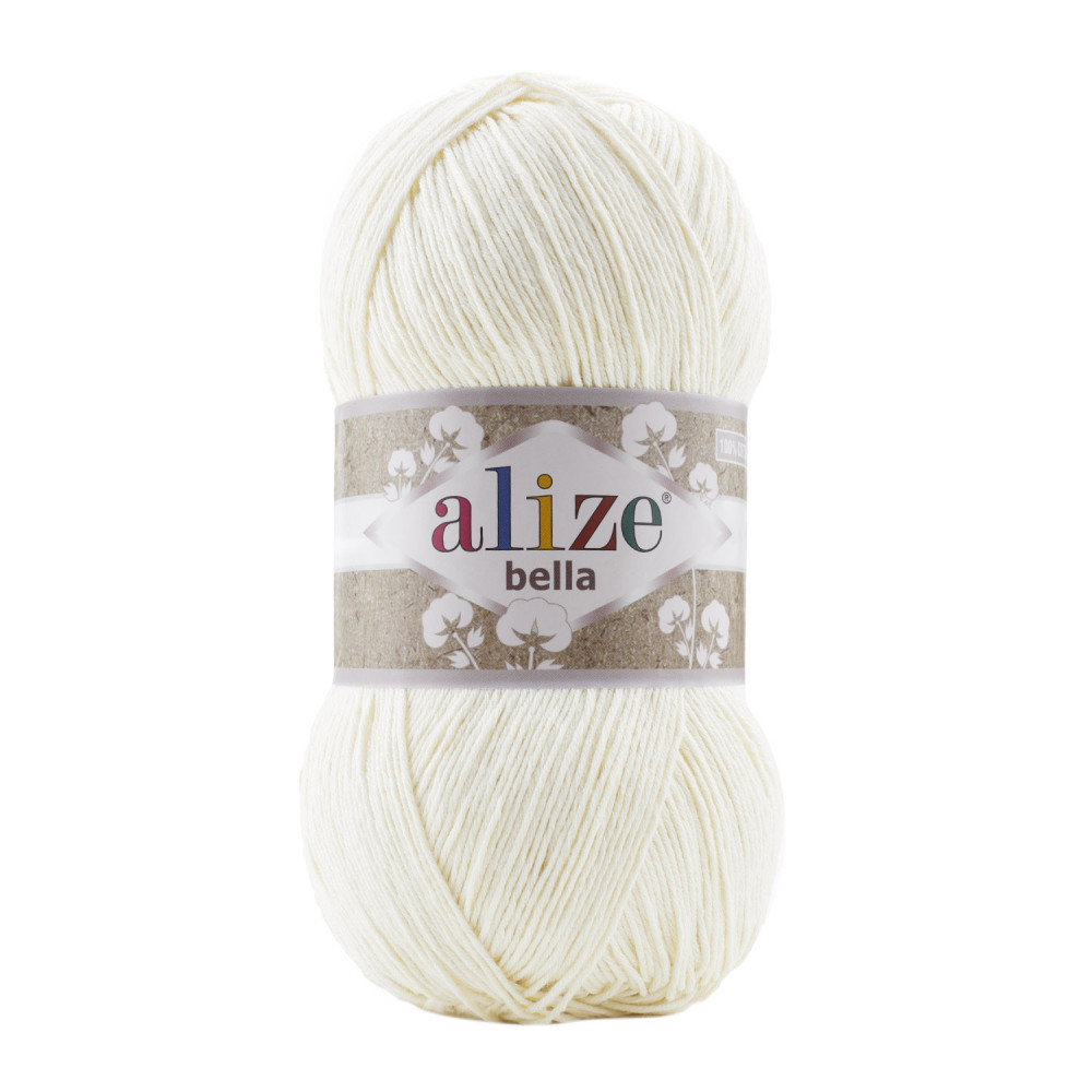 Пряжа Alize Bella молоко (62) Пряжа Alize Bella молоко (62)