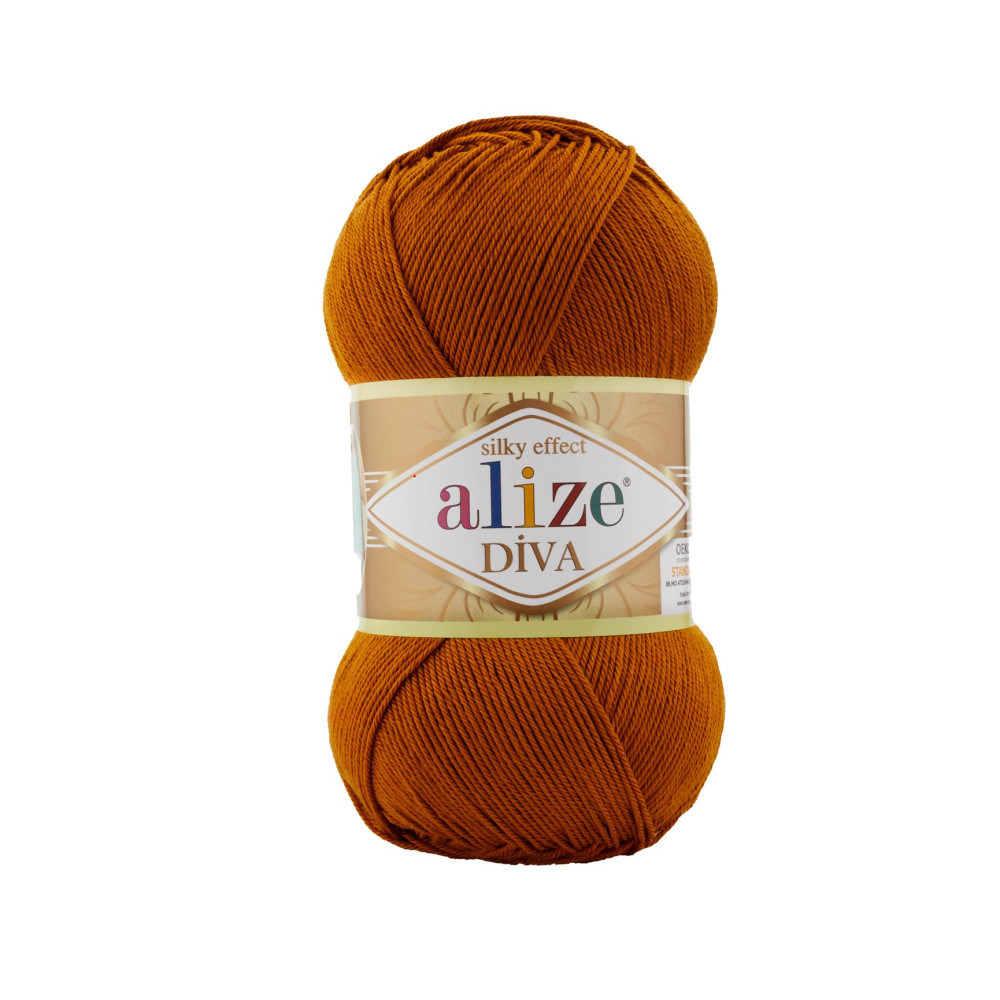 Пряжа Alize Diva медный (234) Пряжа Alize Diva медный (234)