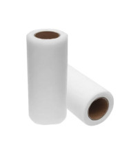 White tulle, 15 cm, 1 meter
