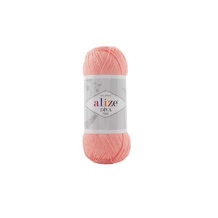 Yarn Alize Diva Fine light peach (145)