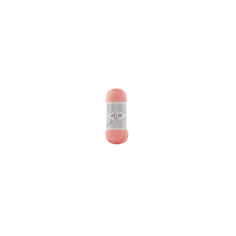 Пряжа Alize Diva Fine світлий персик (145) Пряжа Alize Diva Fine світлий персик (145)