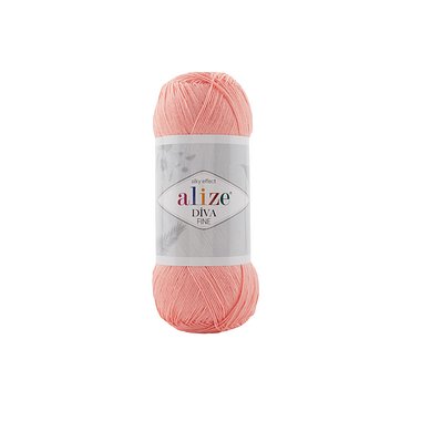 Пряжа Alize Diva Fine світлий персик (145)