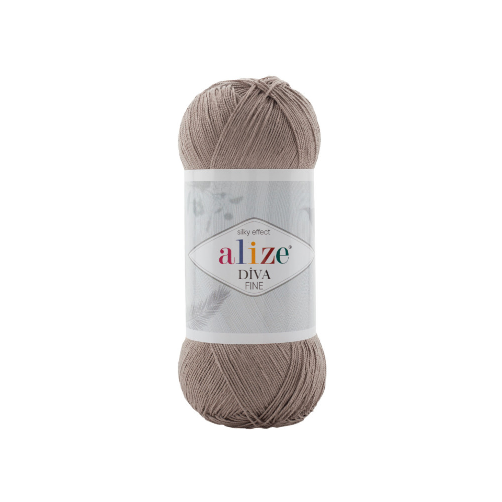 Yarn Alize Diva Fine beige (167) Yarn Alize Diva Fine beige (167)