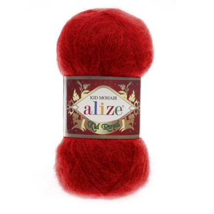 Yarn Alize Kid Royal 50 red (56)