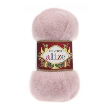Пряжа Alize Kid Royal 50 рожева пудра (161)
