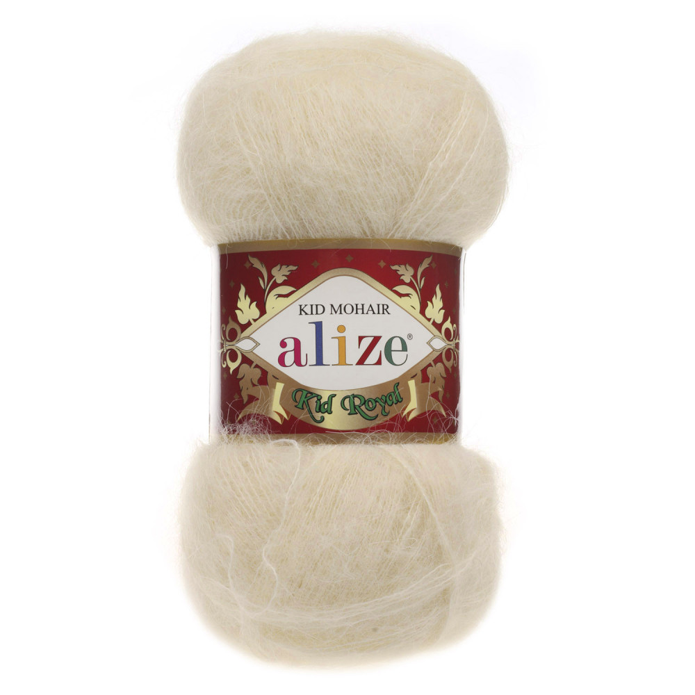 Пряжа Alize Kid Royal 50 молочно-бежевый (67) Пряжа Alize Kid Royal 50 молочно-бежевый (67)