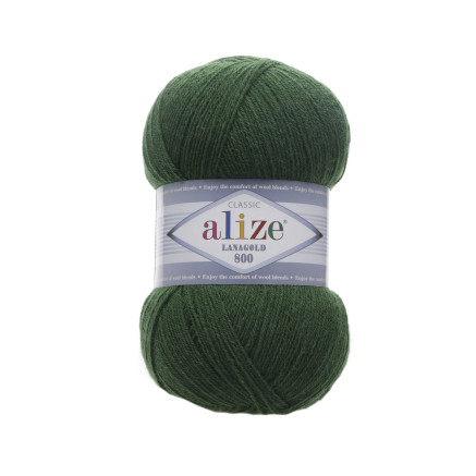Yarn Alize Angora Lana Gold 800 green (118)
