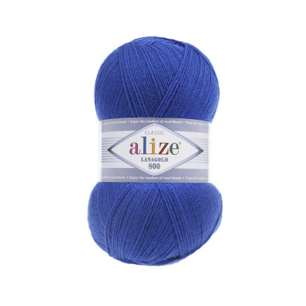 Yarn Alize Angora Lana Gold 800 blue (141)
